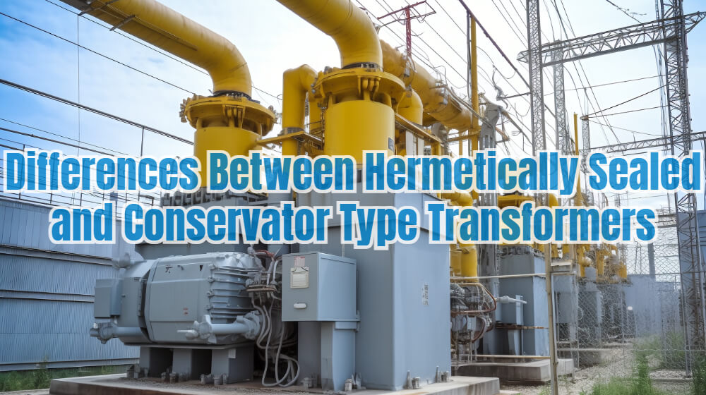 Differences Between Hermetically Sealed and Conservator Type Transformers