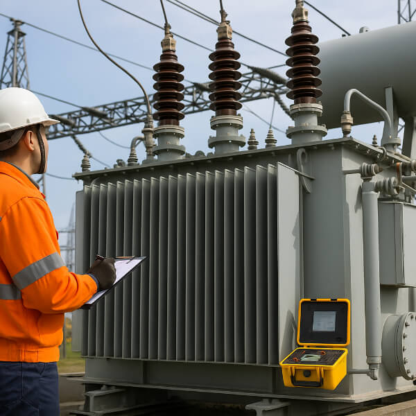 power transformer inspection