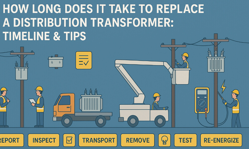 How Long Does It Take To Replace a Distribution Transformer