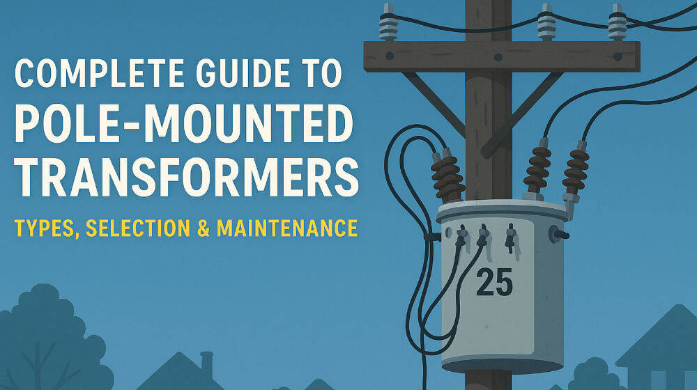 Complete Guide to Pole-Mounted Transformers — Types, Selection & Maintenance