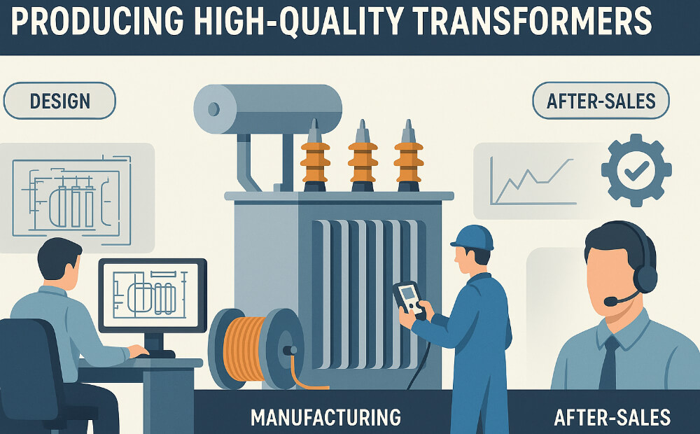 How Manufacturers Produce High-Quality, Long-Lasting Transformers