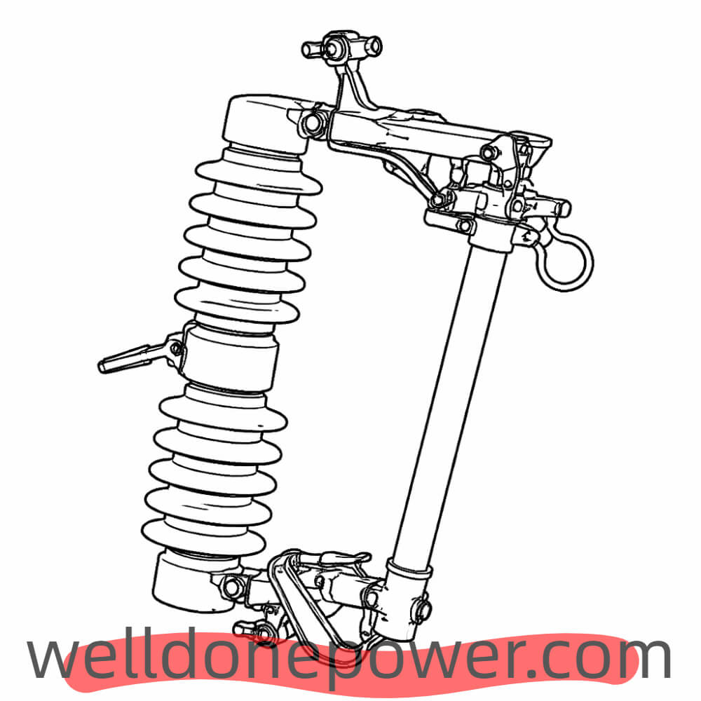 WellDone Drop-out Fuse Cutout Plan Drawing