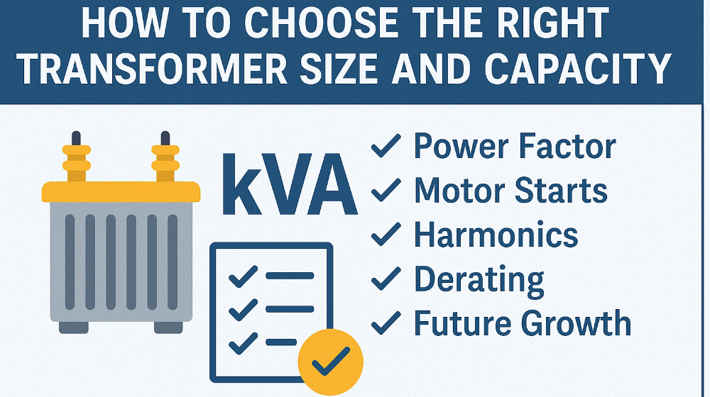 How to Choose the Right Transformer Size and Capacity