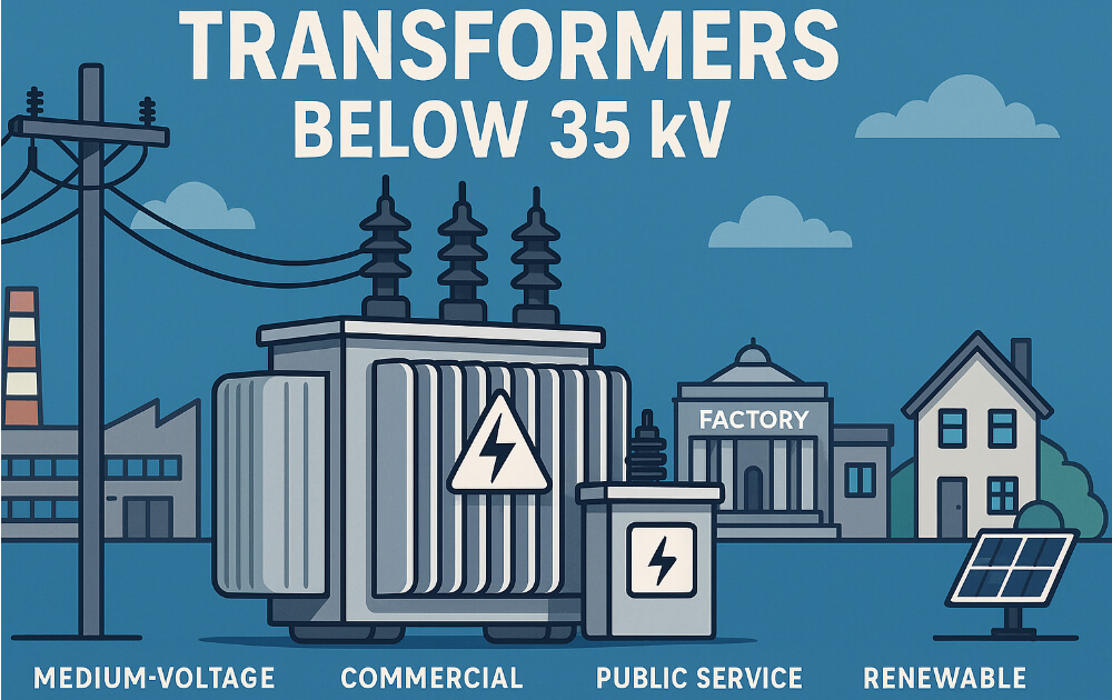 Where Transformers Below 35 kV Are Best Used