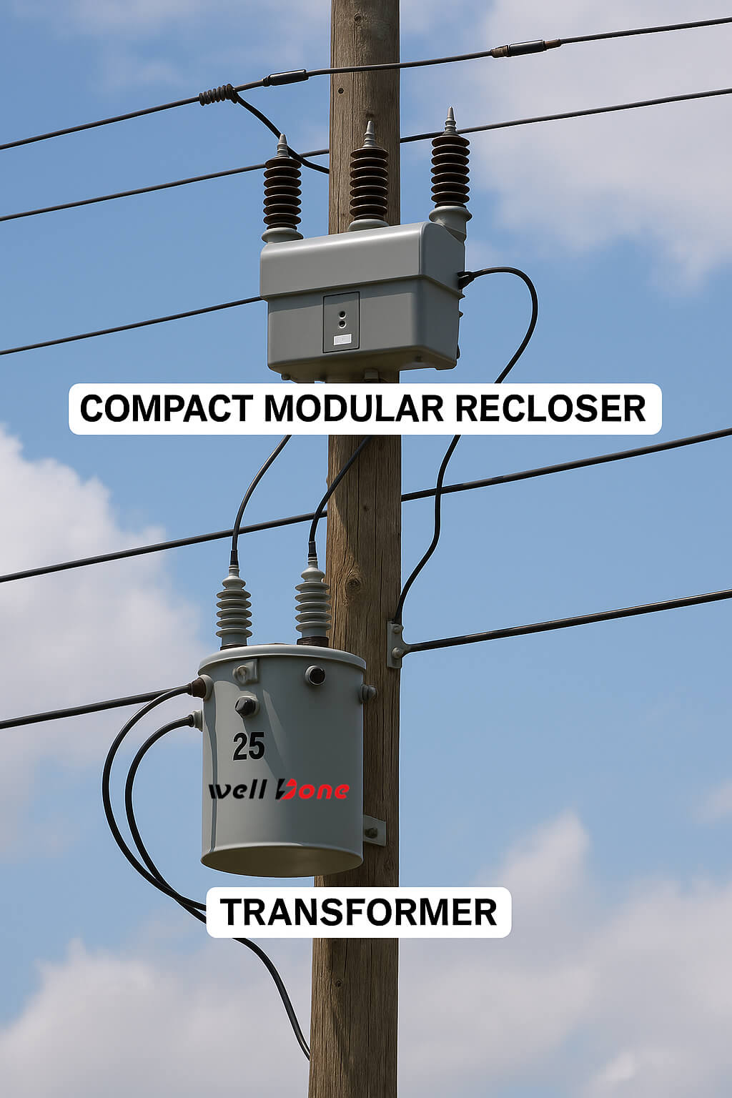 Compact Modular Reclosers and Transformers