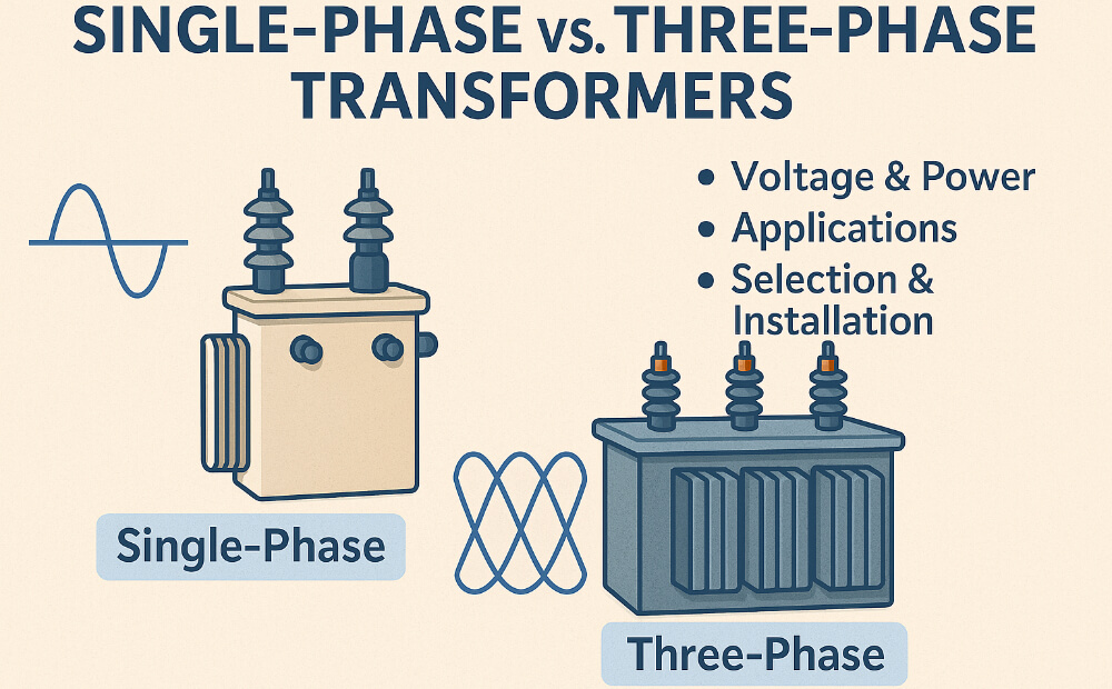 Understanding the Applicable Ranges for Single-Phase vs. Three-Phase Transformers