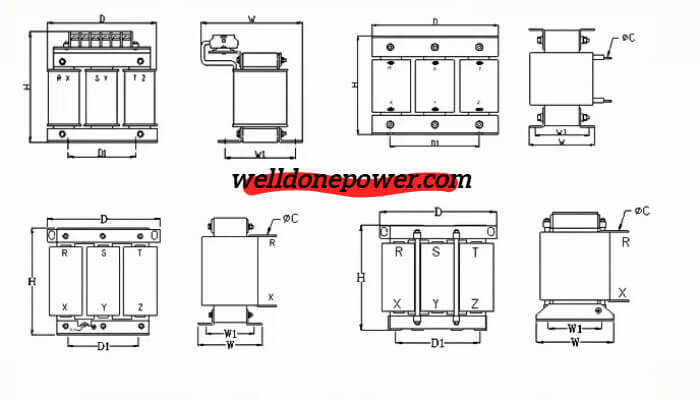 WellDone High And Low Voltage Reactor Design Drawing