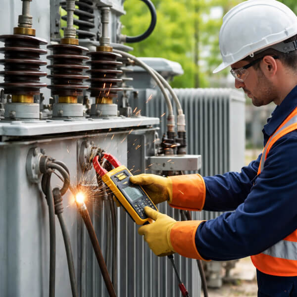 Kiểm tra c&aacute;ch điện m&aacute;y biến &aacute;p