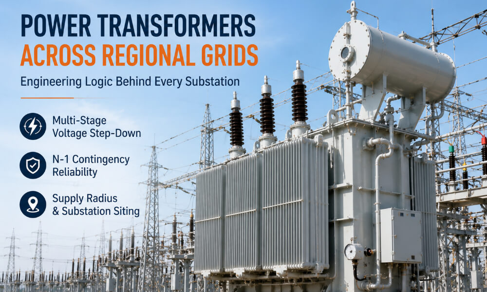 How Power Transformers Are Configured Across Regional Grids: The Engineering Logic Behind Every Substation