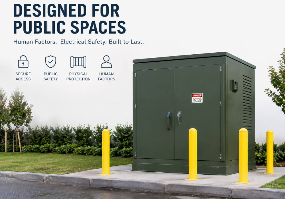 Designing Transformers for Public Spaces: Enclosures, Locks, and the Human Factors Behind Electrical Safety